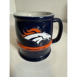 Denver Broncos NFL Ceramic Coffee Mug -Blue 15oz